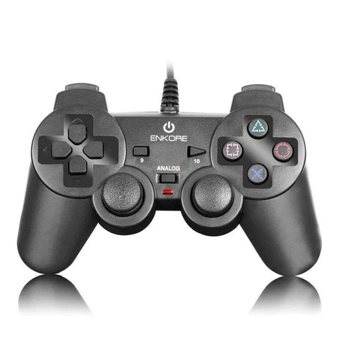 Gamepad Eng1000P Ps2 12 Botones 2Sticks Vibradr Enkore - SMART BUSINESS