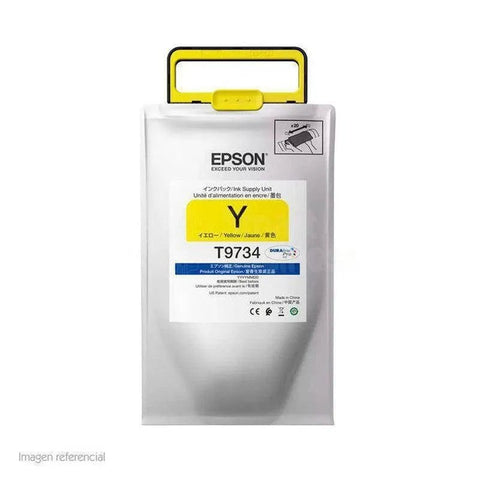 Bolsa De Tinta Epson Durabrite Pro T973420, Color Yellow. - SMART BUSINESS