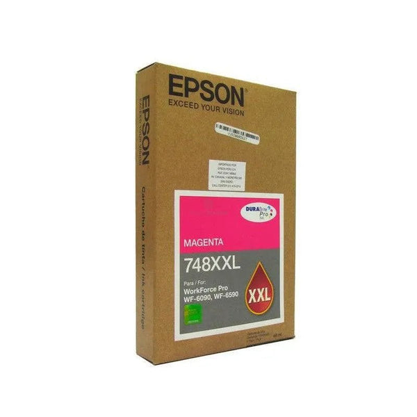Cartucho De Tinta Epson 748Xxl, Magenta, Alto Rendimiento, Para Epson Workforce Pro. - SMART BUSINESS