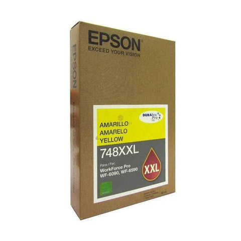 Cartucho Epson 748Xxl Amarillo, 7000 Páginas - SMART BUSINESS
