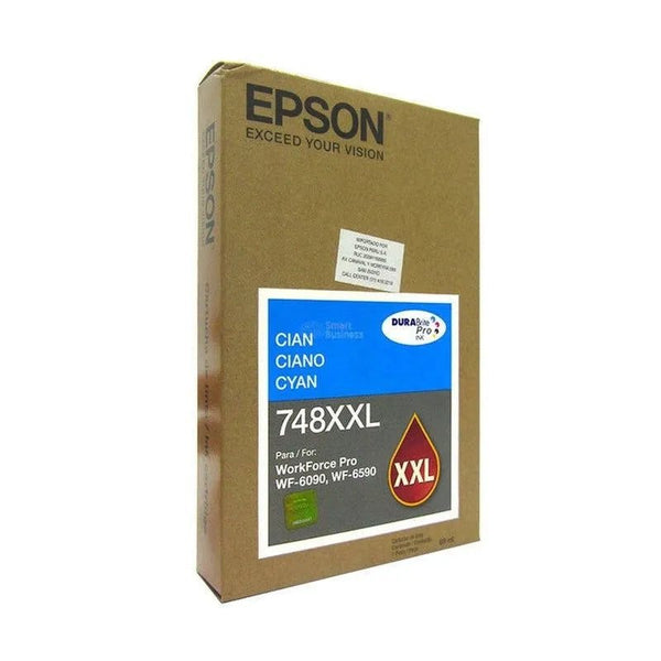 Epson T748Xxl Cartucho De Tinta Color Cyan Durabrite Pro De Alta Capacidad Extra. - SMART BUSINESS