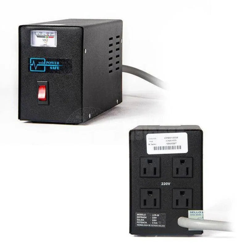 Estabilizador Elise Ieda Poder Lcr-20, Solido, 2.0Kva, 220V, 4 Tomas A 220Vac. - SMART BUSINESS