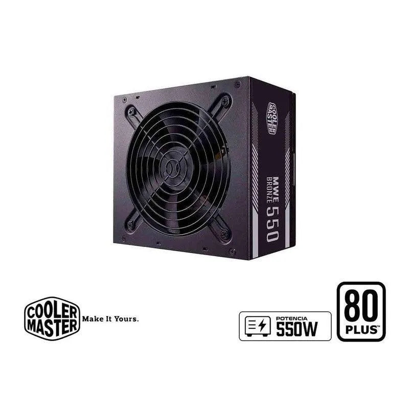 Fuente de Alimentación Cooler Master MWE Bronze V2 550W ATX 80 PLUS Bronze - SMART BUSINESS