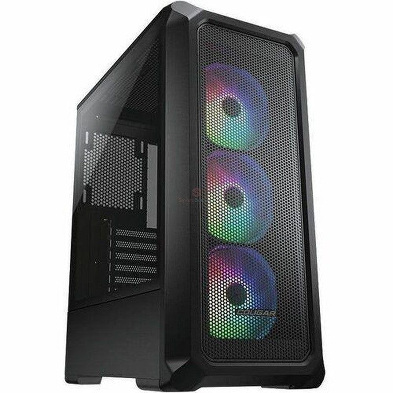 Gabinete Cougar Archon 2 Mesh Rgb Con Ventana, Midi-Tower, Atx/Micro Atx/Mini-Itx, Usb 2.0/3.0, Sin Fuente, 3 Ventiladores Argb Instalados, Negro - SMART BUSINESS