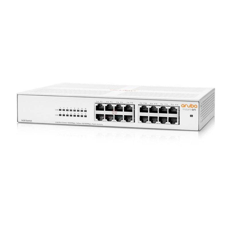 Switch HP Aruba Instant On 1430 16G 16 puertos RJ-45 10/100/1000 R8R47A R8R47A
