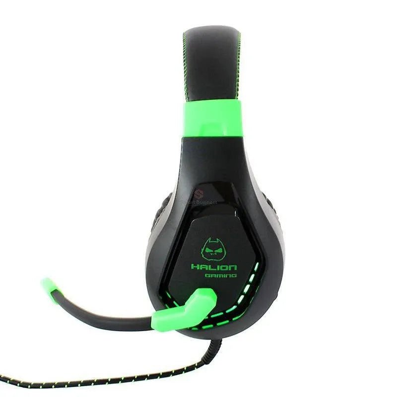 Headset Gamer Halion (3.5Mm+ Usb) Ha-S8 Led - SMART BUSINESS