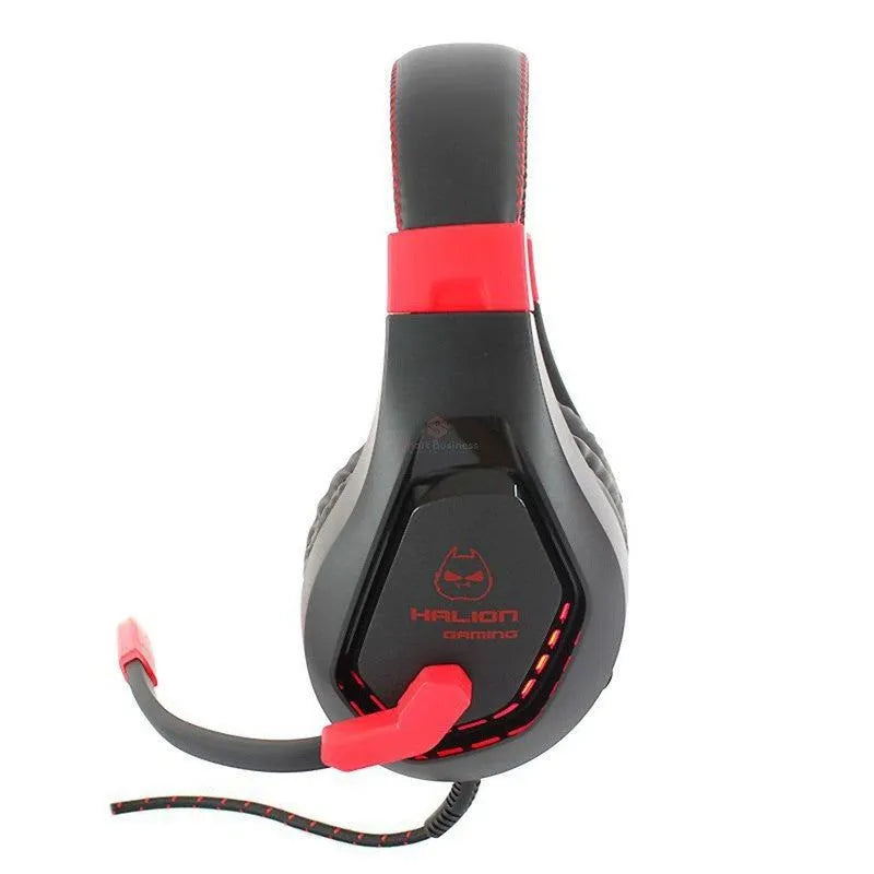 Headset Gamer Halion (3.5Mm+ Usb) Ha-S8 Led - SMART BUSINESS