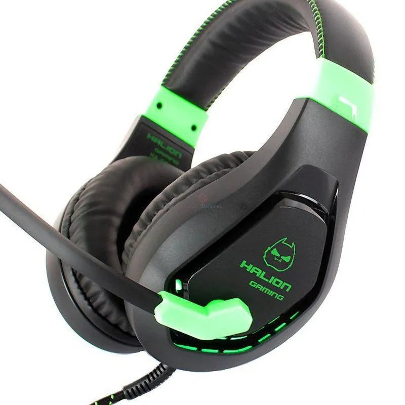 Headset Gamer Halion (3.5Mm+ Usb) Ha-S8 Led - SMART BUSINESS