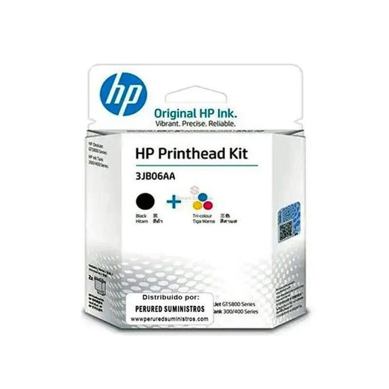 Hp Tri-Color Black Original Gt Printhead Kit - SMART BUSINESS