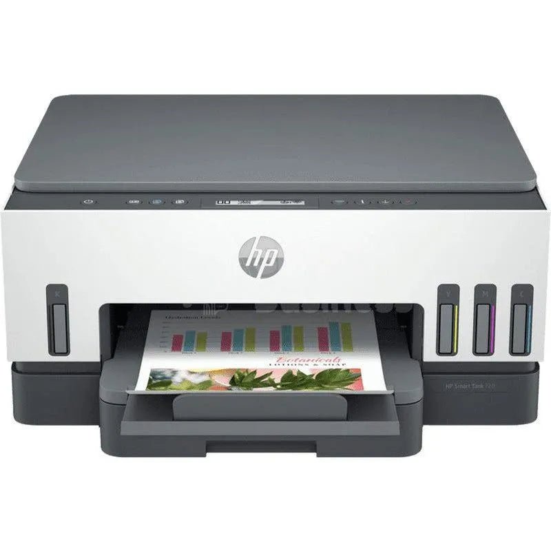 Multifuncional De Tinta Hp Smart Tank 720, Impresión/Escaneo/Copia/Wi-Fi/Bluetooth Le - SMART BUSINESS