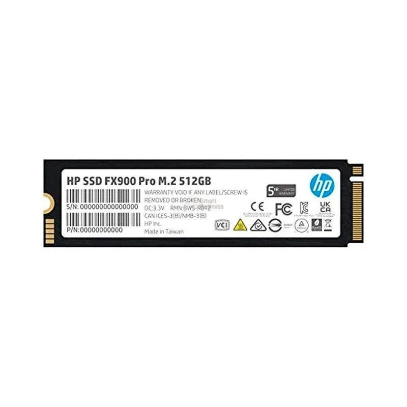 Ssd 512Gb Hp Fx900 Pro M.2 2280 Pcie 4X4 Nvme 4A3T9Aa#Abb - SMART BUSINESS