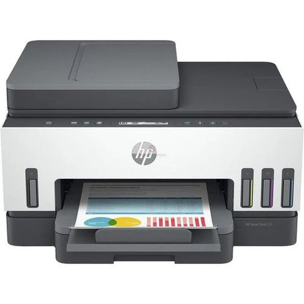 Impresora De Inyección De Tinta Multifunción Hp Smart Tank 750 - Color - Copiadora/Impresora/Escáner - 4800 X 1200 Dpi Impresión - Hp Print Service Plugin, Hp Smart App - Usb - SMART BUSINESS