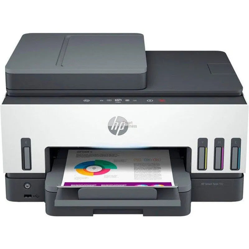 Impresora Hp Multifuncional Smart Tank 790, C/ Tanque Imprime Copia Scanner Fax Wifi (4Wf66A#Aky) - SMART BUSINESS