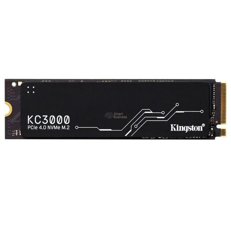Disco Solido Ssd M.2 Pcie Kingston 1024Gb Kc3000, 2280, Gen4, Nvme, Unidad Interna De Estado Solido, Para Pc, Laptop, Lectura 7000Mb/S (Skc3000S/1024G - SMART BUSINESS