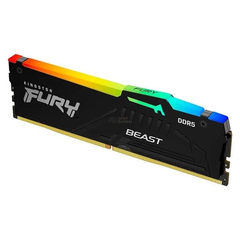 MEMORIA KINGSTON FURY BEAST 8GB DDR5-6000MHZ, PC5-48000, CL40, 1.35V, 288-PIN, NON-ECC - SMART BUSINESS