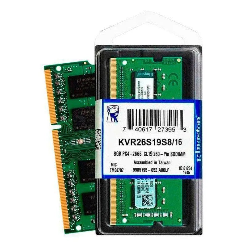Kingston Módulo Ram Kingston Valueram Para Mini Pc, Portátil, Workstation, Sistema Barebone - 16Gb - Ddr4-2666/Pc4-21300 Ddr4 Sdram - 2666Mhz - Cl19 - 1.20V - No-Ecc - Sin Búfer - 260-Pin - Sodimm - SMART BUSINESS