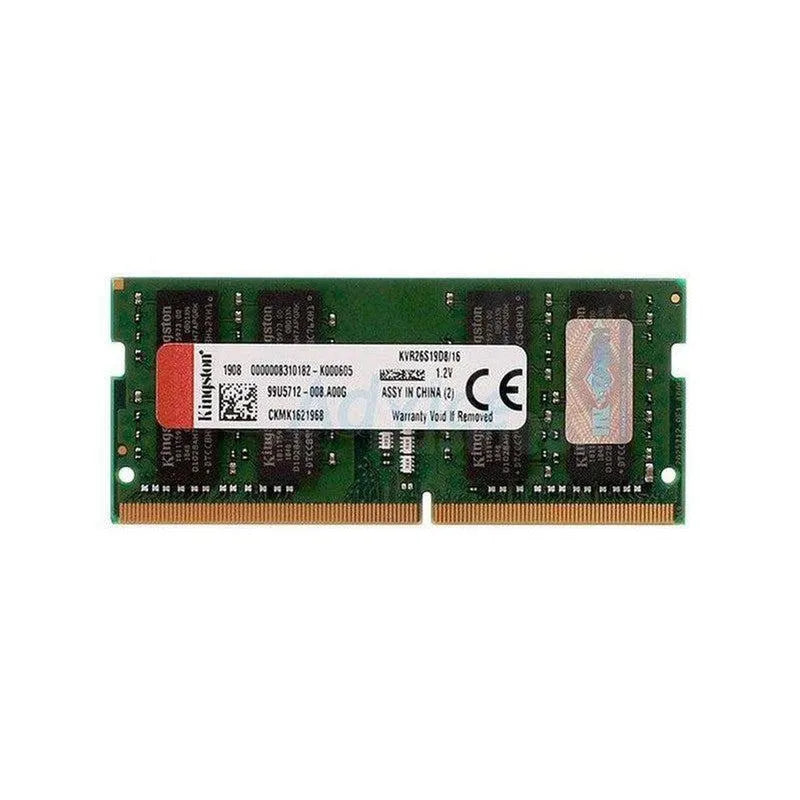 Kingston Módulo Ram Kingston Valueram Para Mini Pc, Portátil, Workstation, Sistema Barebone - 16Gb - Ddr4-2666/Pc4-21300 Ddr4 Sdram - 2666Mhz - Cl19 - 1.20V - No-Ecc - Sin Búfer - 260-Pin - Sodimm - SMART BUSINESS