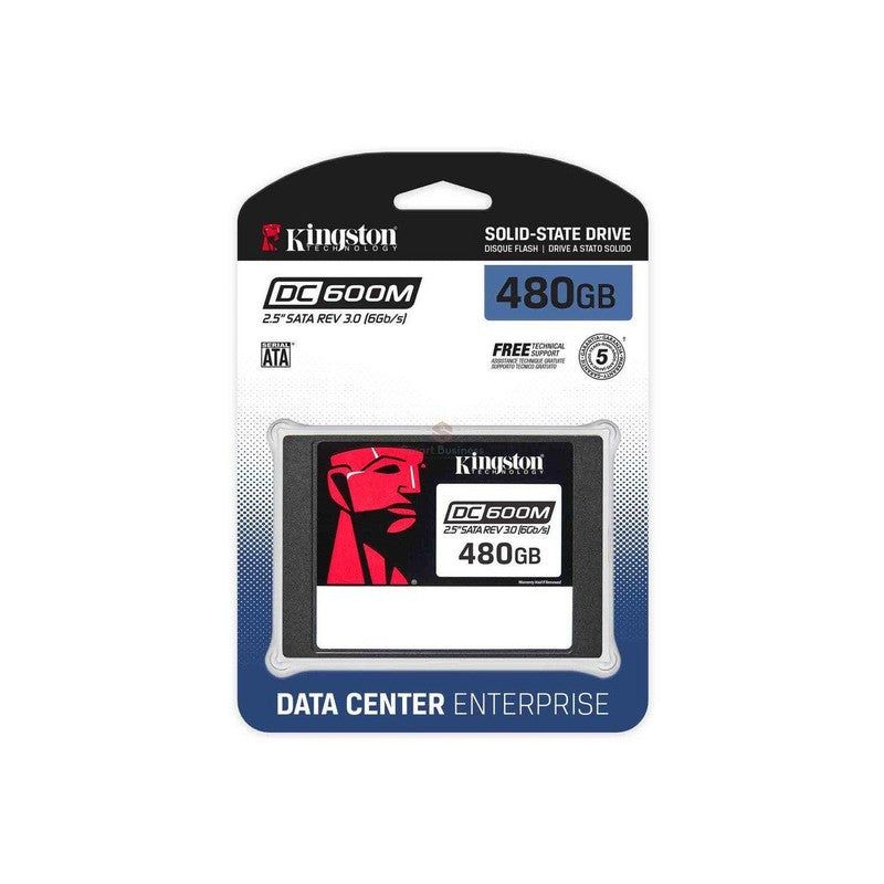 Unidad En Estado Solido Kingston Dc600M 480Gb, Sata Rev. 3.0 (6Gb/Seg), 2.5" - SMART BUSINESS