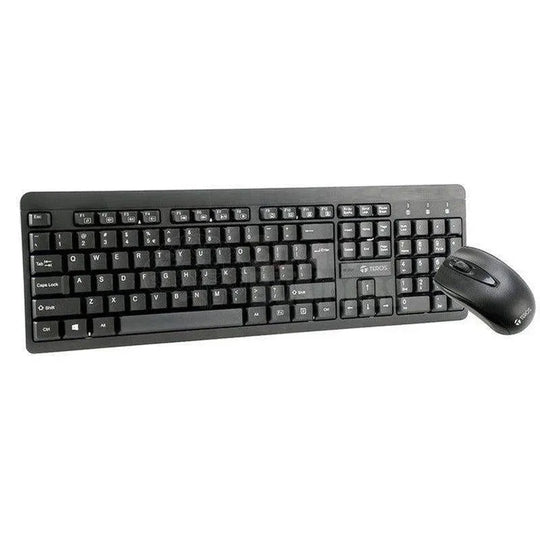 Kit Inalámbrico Multimendia Teclado + Mouse Te4061N, 2.4Ghz, Receptor Nano Usb, Negro. - SMART BUSINESS