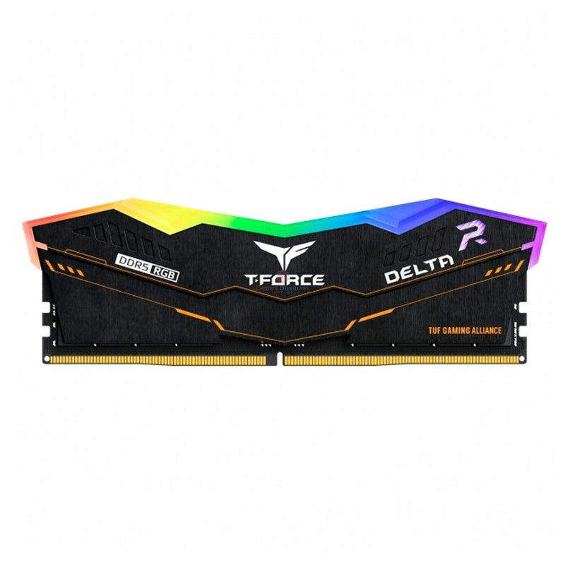 MEM. RAM TEAMGROUP T-FORCE DELTA TUF GAMING ALLIANCE RGB, 16GB DDR5 5200 MHZ. FF5D516G5200HC40C01
