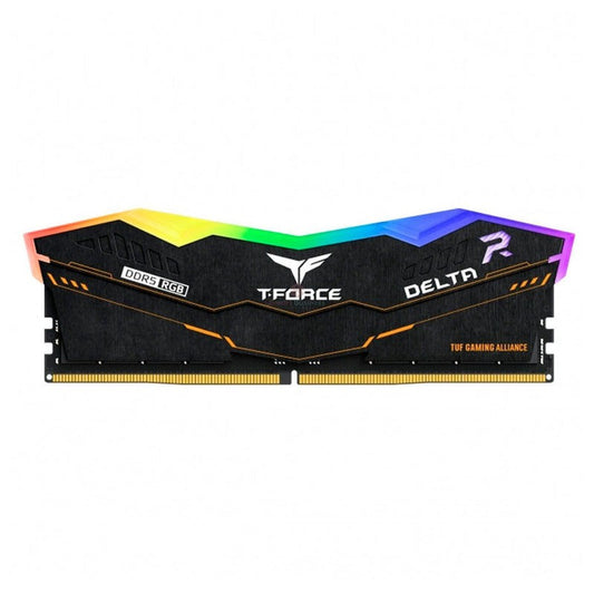 MEM. RAM TEAMGROUP T-FORCE DELTA TUF GAMING ALLIANCE RGB, 16GB DDR5 5200 MHZ. FF5D516G5200HC40C01
