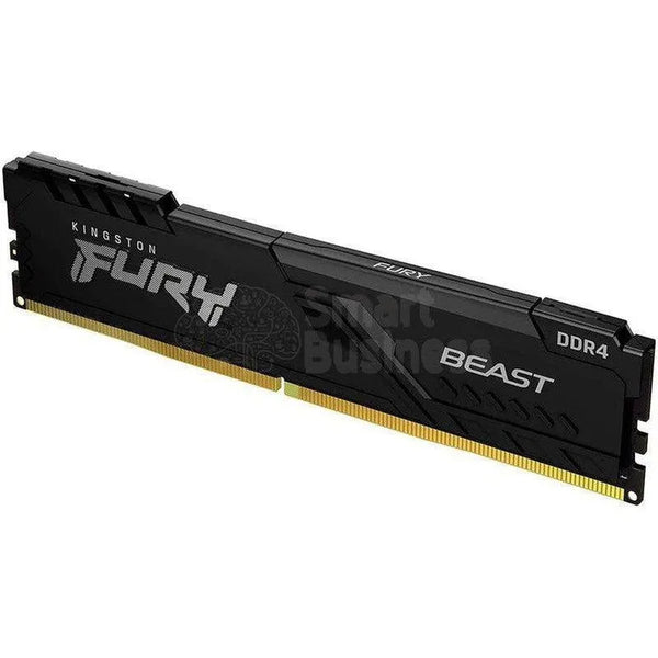 Memoria Ram Kingston Ddr4 16Gb, Frecuencia 3200 Hmz, Fury Beast Negro, Para Pc De Escritorio (Kf432C16Bb/16) - SMART BUSINESS