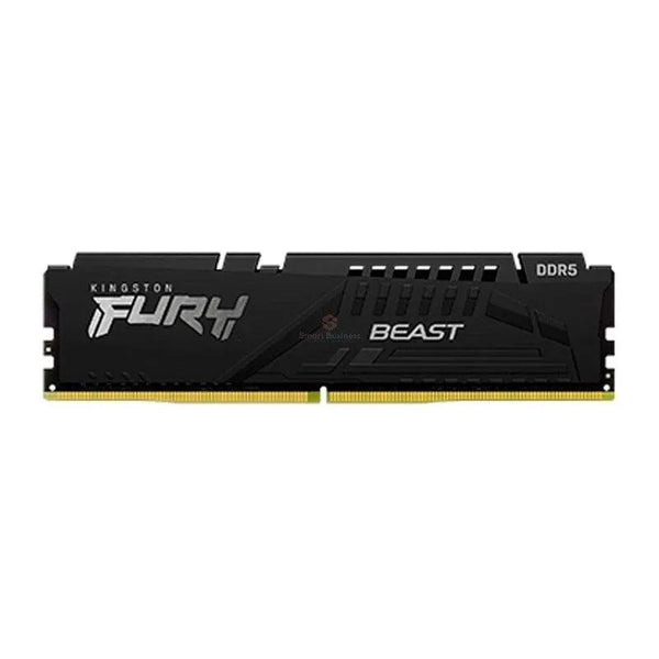 Memoria Ram Kingston Ddr5 8Gb, Frecuencia 5600 Mhz, Fury Beast Negro, Para Computadora De Escritorio (Kf556C40Bb-8) - SMART BUSINESS