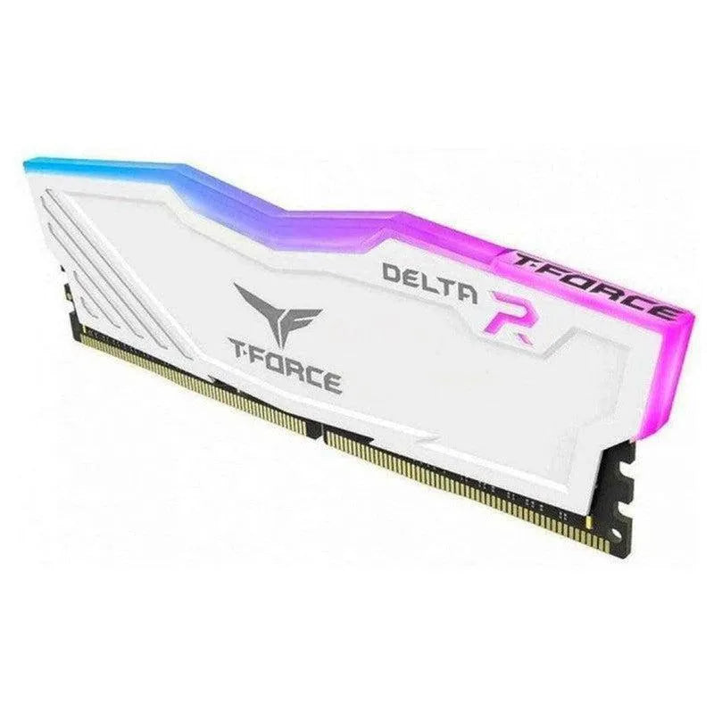 Memoria Ram Teamgroup Ddr4 16Gb (8Gbx2), Frecuencia 3466 Mhz, T-Force Night Hawk White, Para Pc De Escritorio (Tf7D416G3466Hc16Cdc01) - SMART BUSINESS