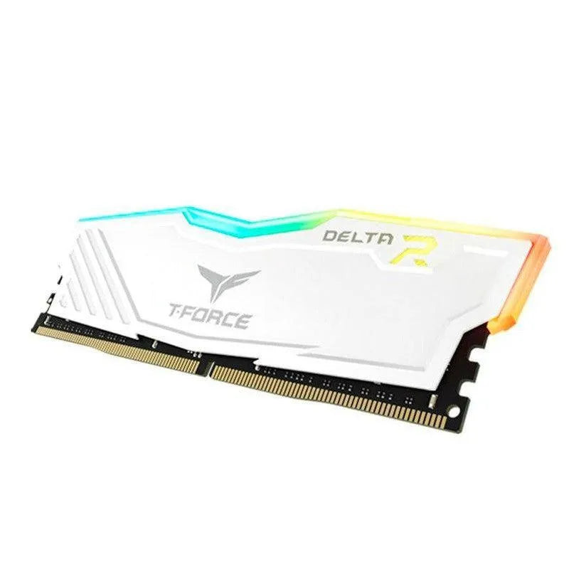 Memoria Ram Teamgroup Ddr4 16Gb (8Gbx2), Frecuencia 3466 Mhz, T-Force Night Hawk White, Para Pc De Escritorio (Tf7D416G3466Hc16Cdc01) - SMART BUSINESS