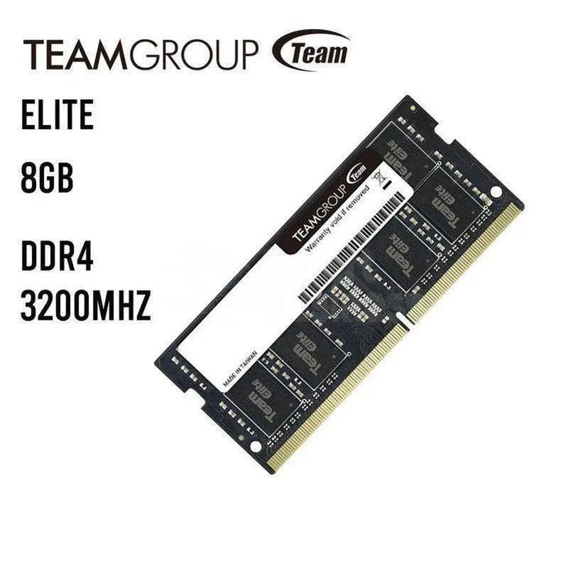 Memoria Teamgroup Elite, 8Gb, Ddr4, So-Dimm, 3200Mhz, 1.2V, Cl 22-22-22-52 - SMART BUSINESS