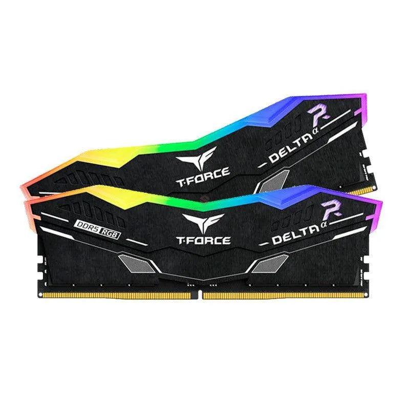 Memoria Teamgroup T-Force Delta Rgb, 48Gb (2X24Gb) Ddr5-7200Mhz, Cl34, 1.40V, Negro - SMART BUSINESS