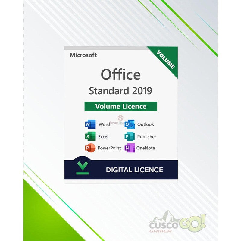 MICROSOFT OFFICE STANDARD 2019, LICENCIA PARA 1 PC, SINGLE LANGUAGE, OLP NL. 021-10609