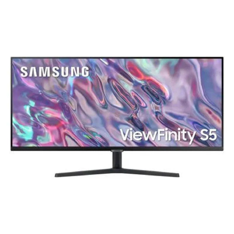 MONITOR SAMSUNG VIEWFINITY S5 34C500, 34" LCD VA, ULTRA-WQHD (3440X1440), HDMIX2/DP/HP-IN - SMART BUSINESS