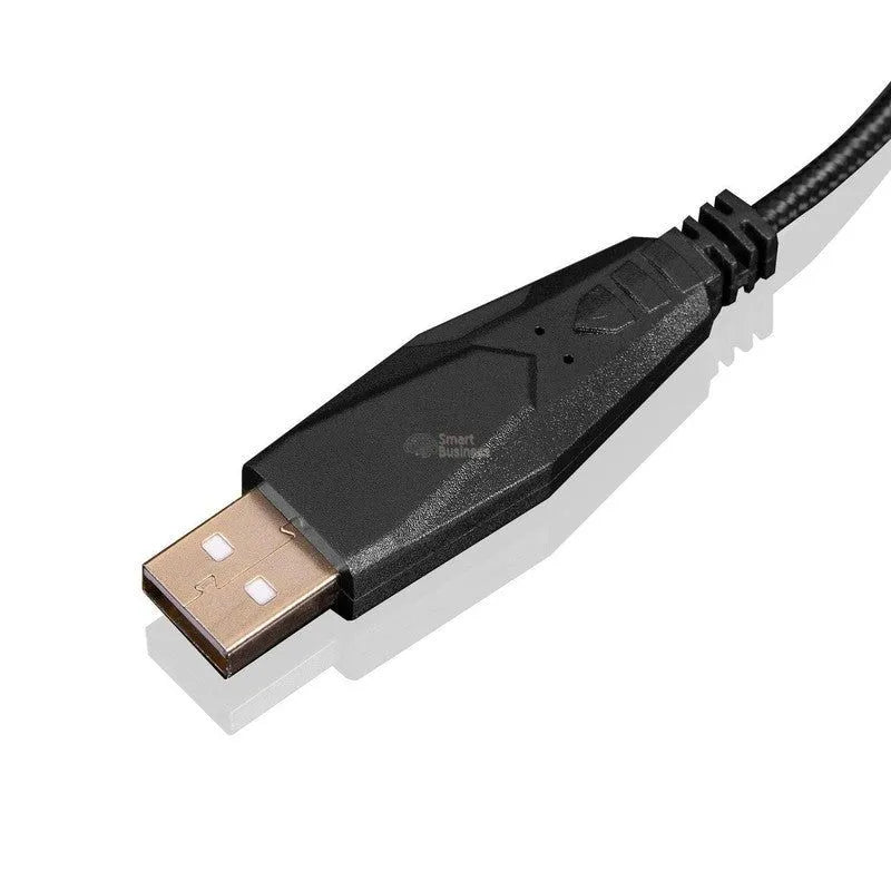 Mouse Gamer Fisher Mic M810 Usb Rgb 7B 4200Dpi - SMART BUSINESS