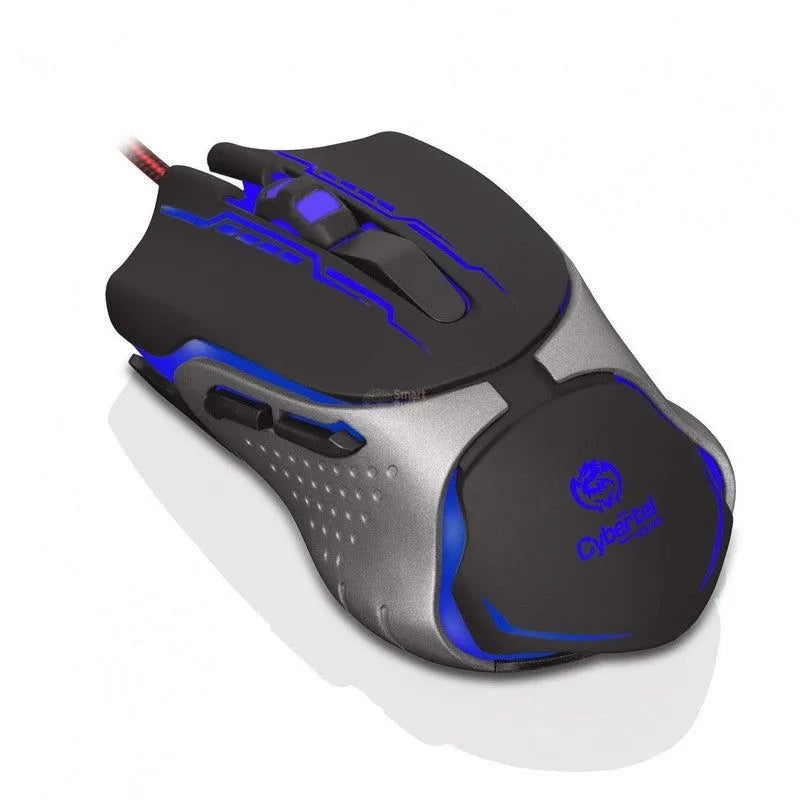 Mouse Gamer Keeper Cyb M508+ Usb 7Leds 3200Dpi Cybertel - SMART BUSINESS