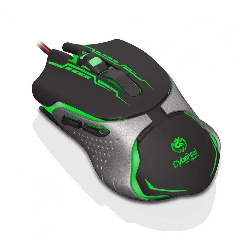 Mouse Gamer Keeper Cyb M508+ Usb 7Leds 3200Dpi Cybertel - SMART BUSINESS