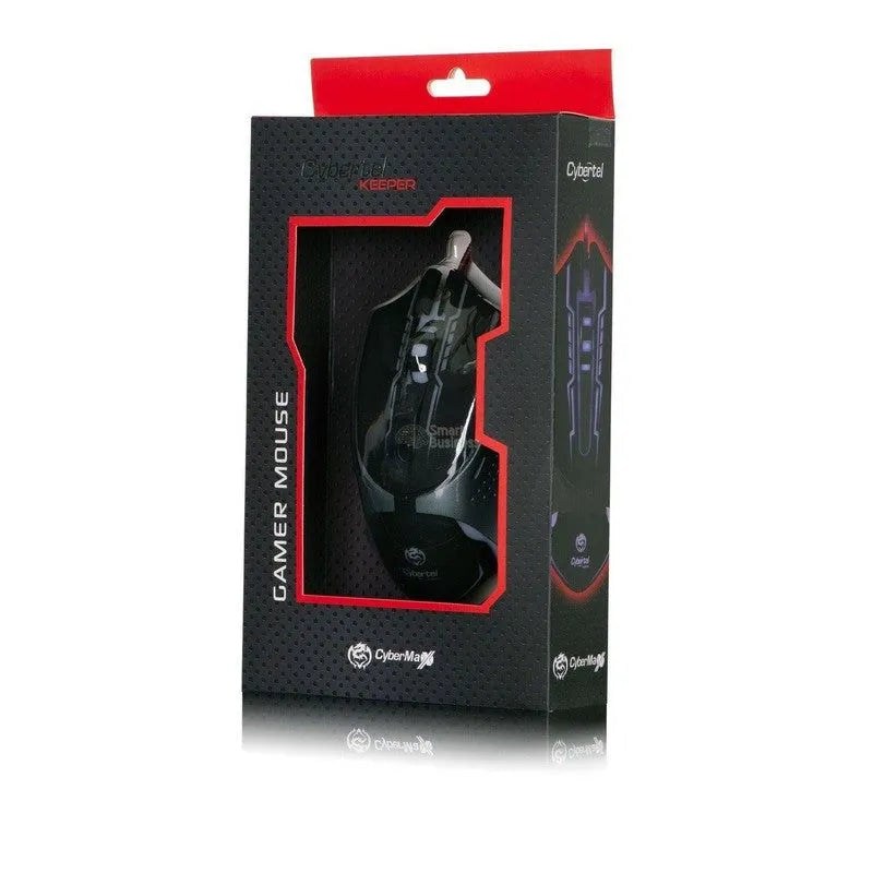 Mouse Gamer Keeper Cyb M508+ Usb 7Leds 3200Dpi Cybertel - SMART BUSINESS