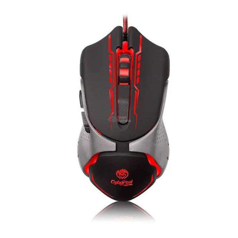 Mouse Gamer Keeper Cyb M508+ Usb 7Leds 3200Dpi Cybertel - SMART BUSINESS
