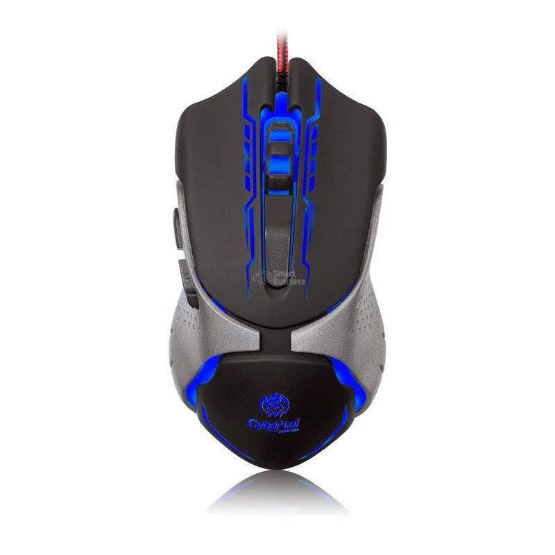 Mouse Gamer Keeper Cyb M508+ Usb 7Leds 3200Dpi Cybertel - SMART BUSINESS