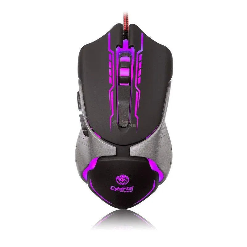 Mouse Gamer Keeper Cyb M508+ Usb 7Leds 3200Dpi Cybertel - SMART BUSINESS