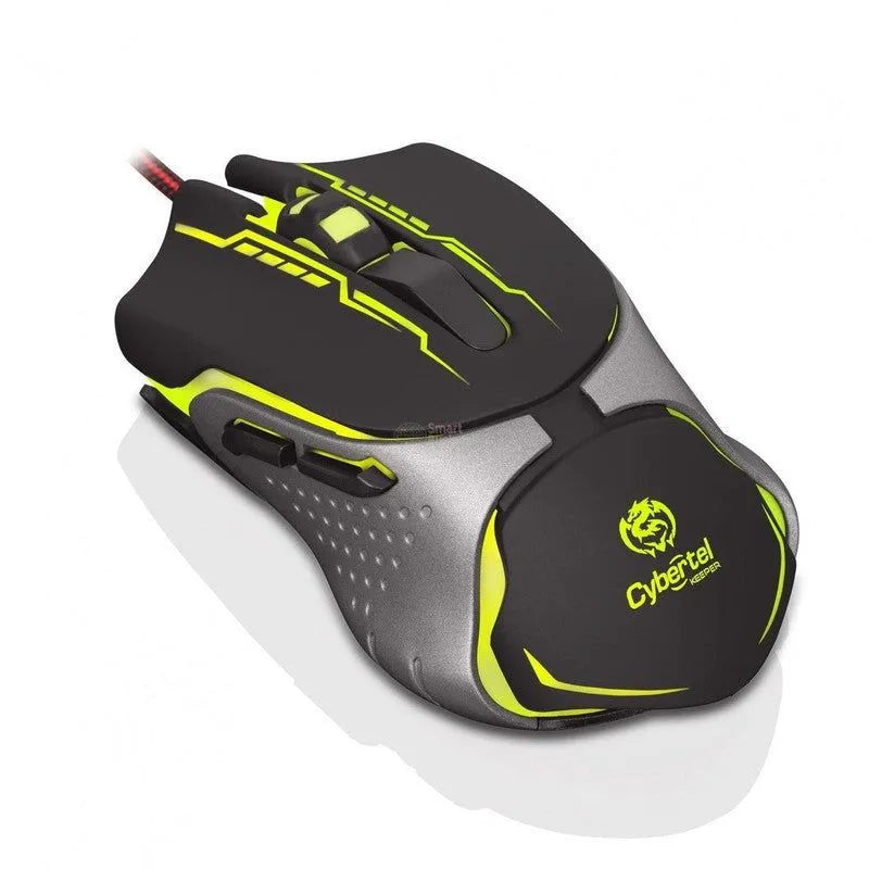 Mouse Gamer Keeper Cyb M508+ Usb 7Leds 3200Dpi Cybertel - SMART BUSINESS
