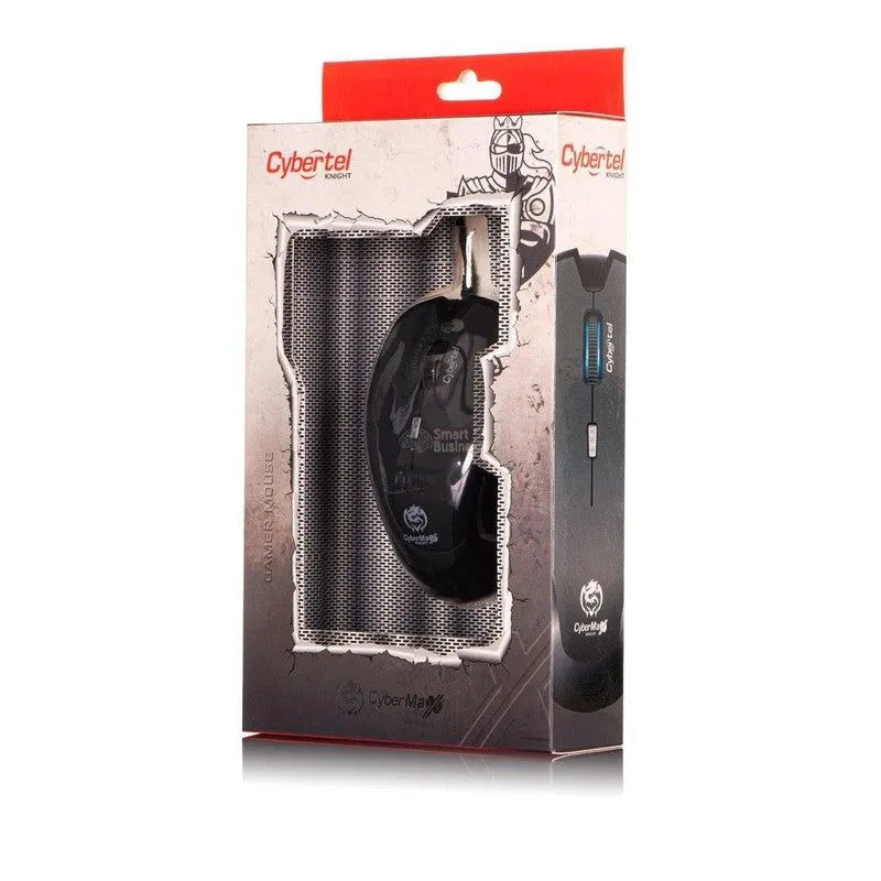 Mouse Gamer Knight Cyb M509 Usb 7 Leds 3200Dpi Cybertel - SMART BUSINESS