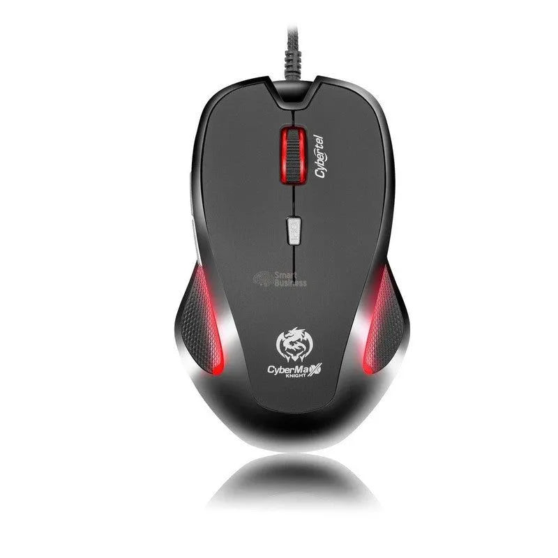 Mouse Gamer Knight Cyb M509 Usb 7 Leds 3200Dpi Cybertel - SMART BUSINESS