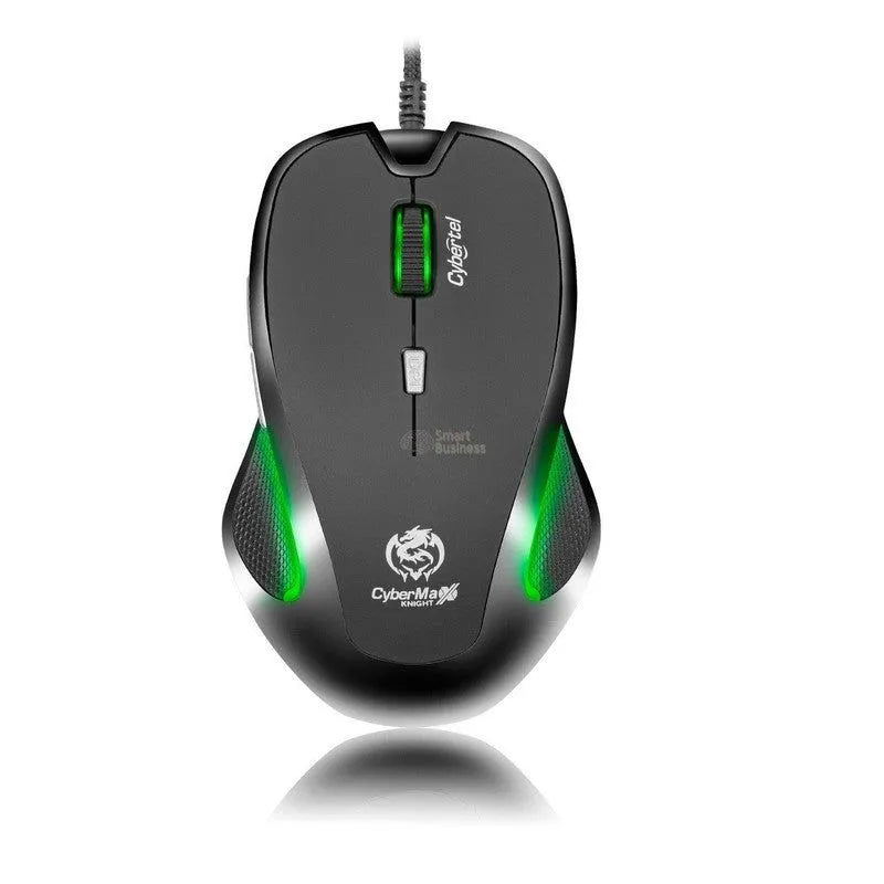 Mouse Gamer Knight Cyb M509 Usb 7 Leds 3200Dpi Cybertel - SMART BUSINESS