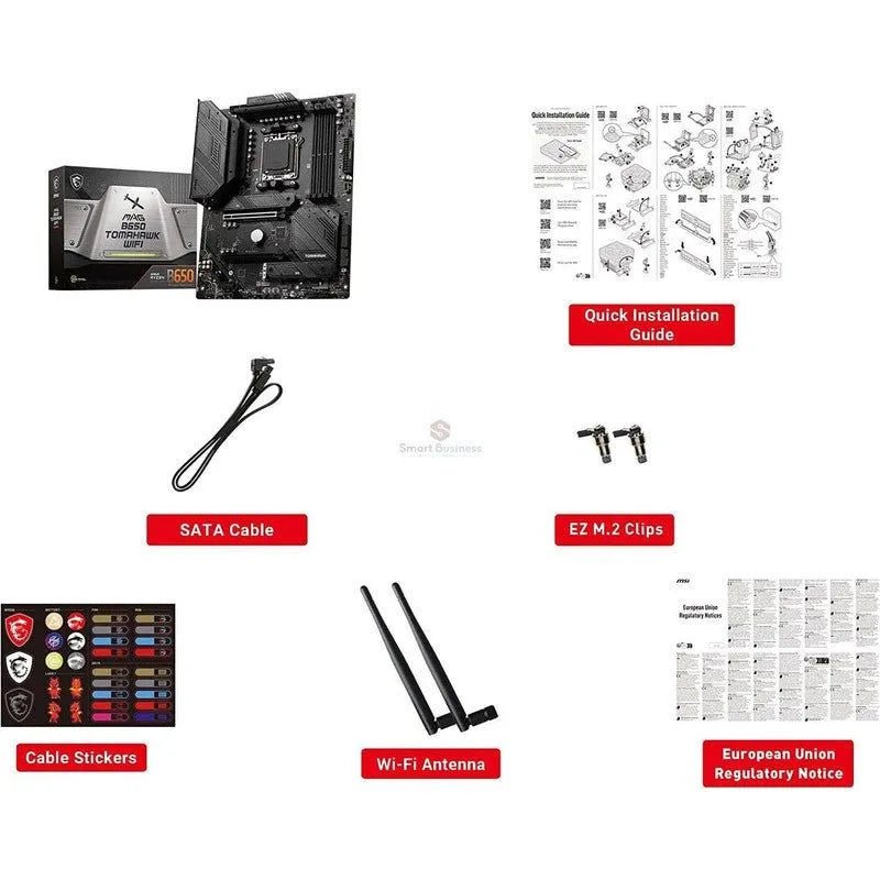 Placa Base MSI MAG B650 Tomahawk WiFi, Chipset AMD B650, Socket AM5, Formato ATX - SMART BUSINESS