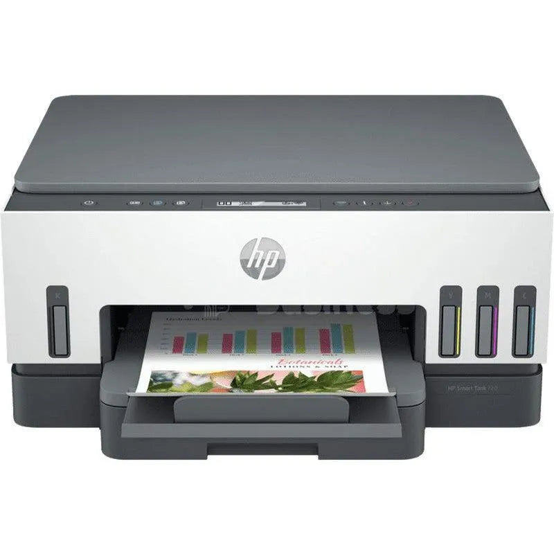 Multifuncional De Tinta Hp Smart Tank 720, Impresión/Escaneo/Copia/Wi-Fi/Bluetooth Le - SMART BUSINESS