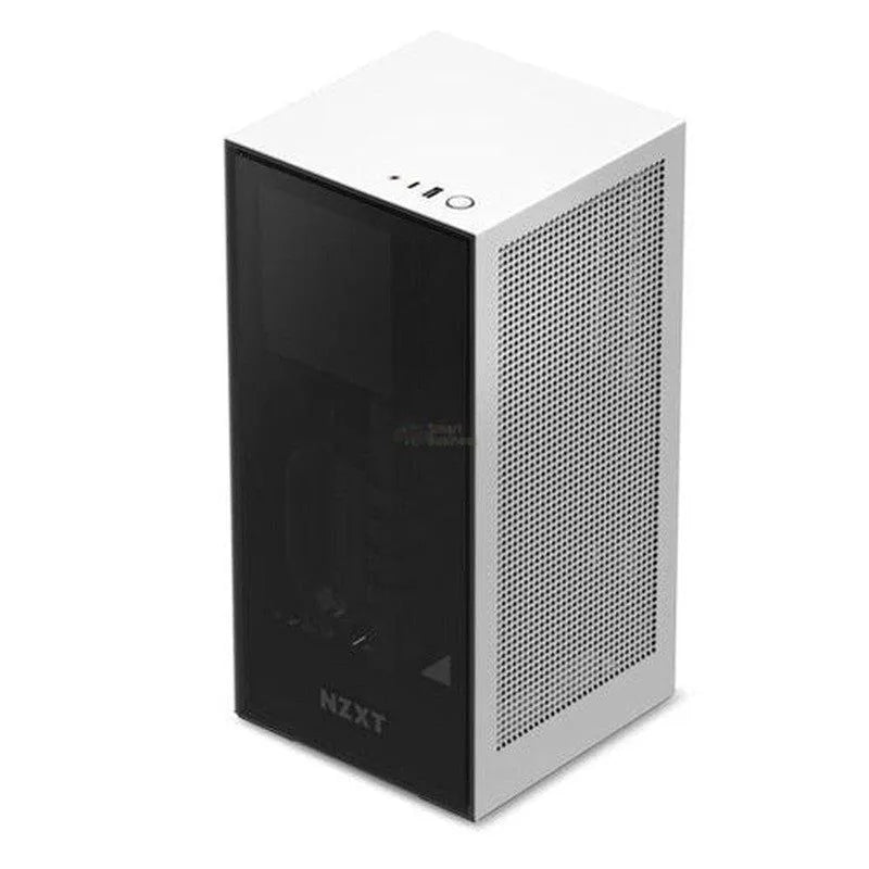COMPUTER CASE NZXT H1 WATERCOOLER+RISER CARD+SFX WHITE CA-H16WR-W1-US - SMART BUSINESS