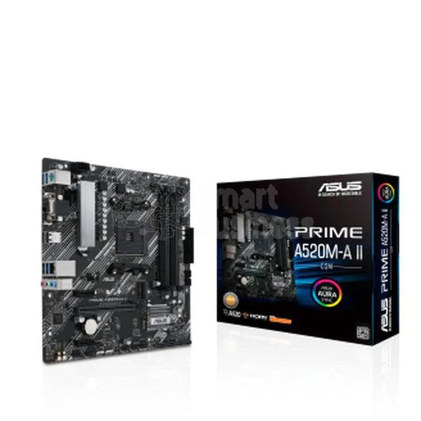 Placa Base ASUS Micro ATX PRIME A520M-A II CSM, Socket AM4, Chipset AMD A520, HDMI, Soporte DDR4 128GB para Procesadores AMD Ryzen - SMART BUSINESS