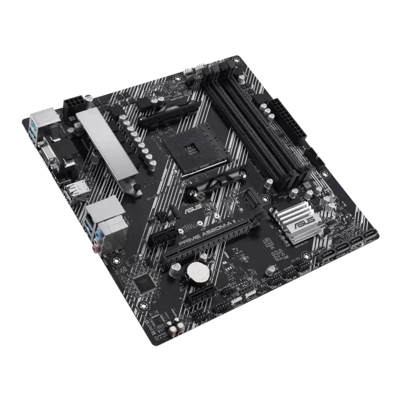 Placa Base ASUS Micro ATX PRIME A520M-A II CSM, Socket AM4, Chipset AMD A520, HDMI, Soporte DDR4 128GB para Procesadores AMD Ryzen - SMART BUSINESS