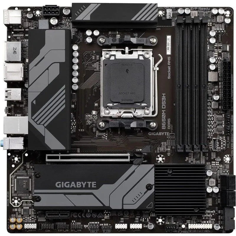 Placa Base Gigabyte B650M DS3H, Chipset AMD B650, Socket AMD AM5, Formato mATX - SMART BUSINESS
